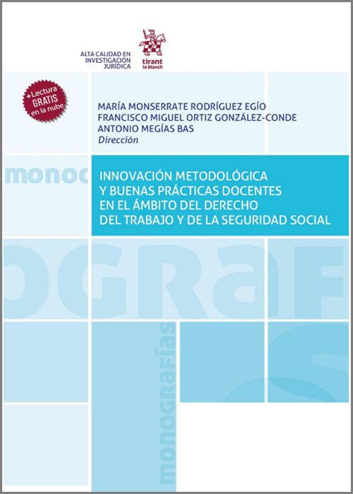 Imagen de portada del libro Innovación metodológica y buenas prácticas docentes en el ámbito del Derecho del Trabajo y de la Seguridad Social