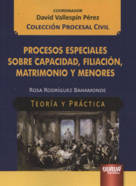 Imagen de portada del libro Procesos especiales sobre capacidad, filiación, matrimonio y menores