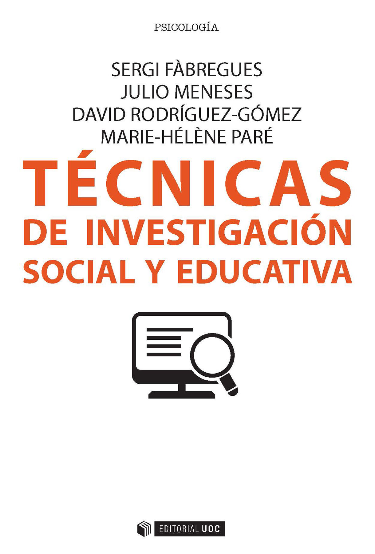 Imagen de portada del libro Técnicas de investigación social y educativa