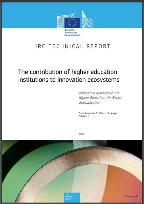 Imagen de portada del libro The contribution of higher education institutions to innovation ecosystems
