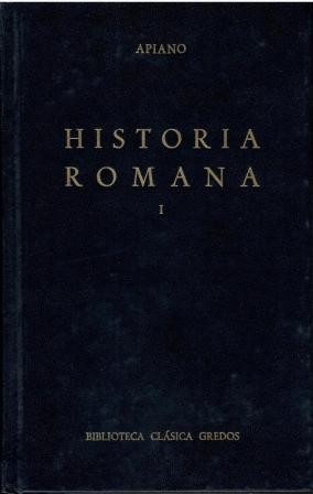 Imagen de portada del libro Historia romana. Vol. 1