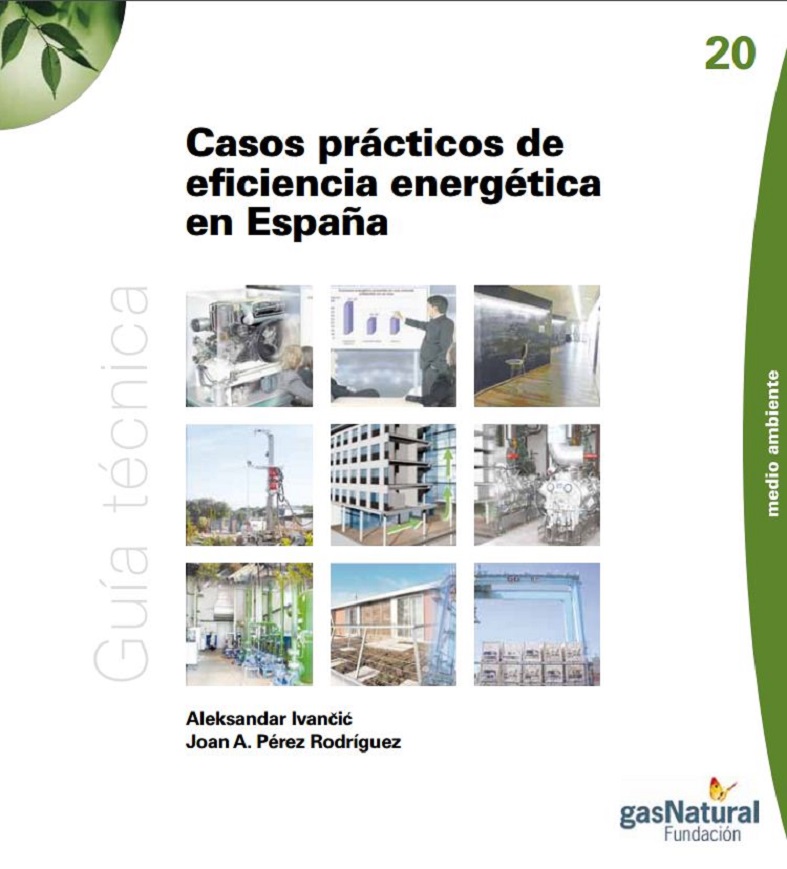 Imagen de portada del libro Casos prácticos de eficiencia energética en España
