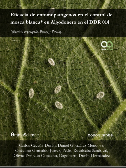 Imagen de portada del libro Eficacia de entomopatógenosen el control de Mosca Blanca
