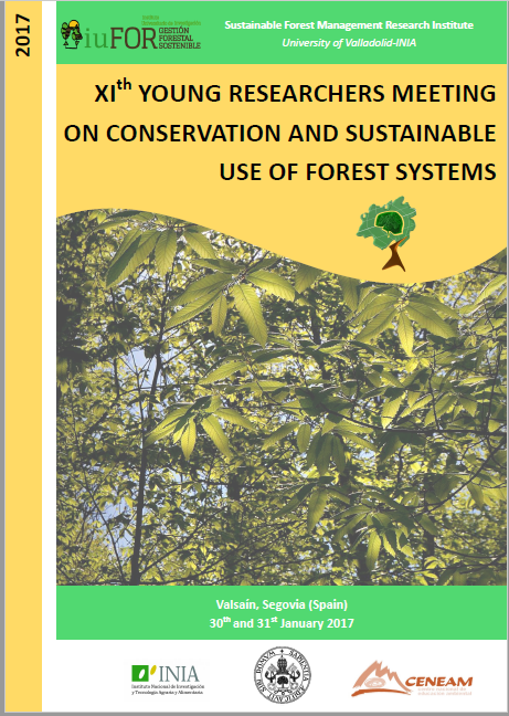 Imagen de portada del libro XI young researchers meeting on conservation and sustainable use of forest systems