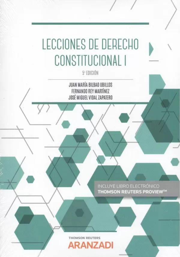 Imagen de portada del libro Lecciones de derecho constitucional I