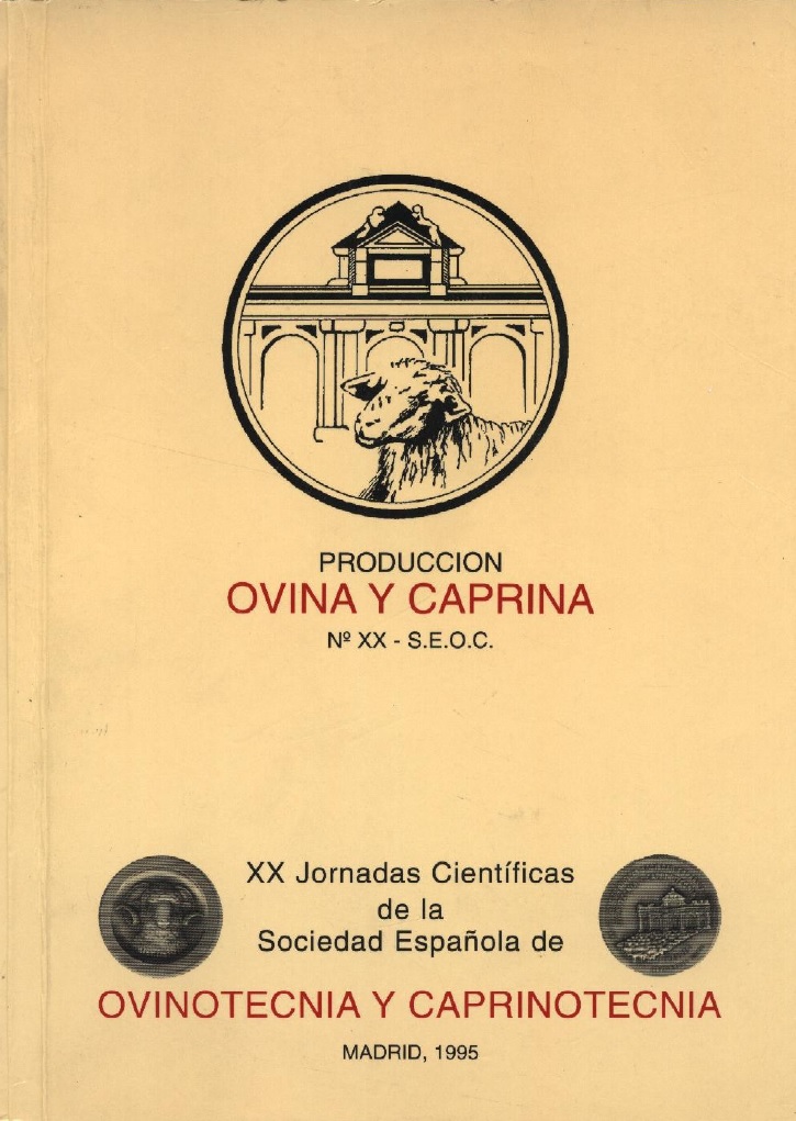 Imagen de portada del libro XX Jornadas Científicas de la Sociedad Española de Ovinotecnia y Caprinotecnia