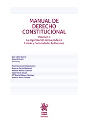 Imagen de portada del libro Manual de Derecho Constitucional - Volumen II