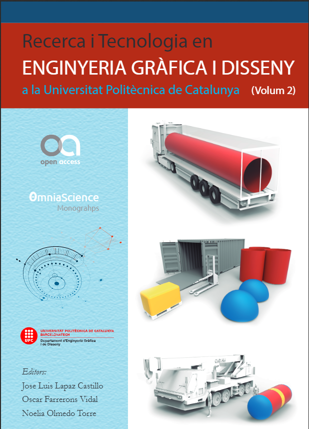 Imagen de portada del libro Recerca i tecnologia en enginyeria gràfica i disseny a la universitat politècnica de catalunya (Volum 2)