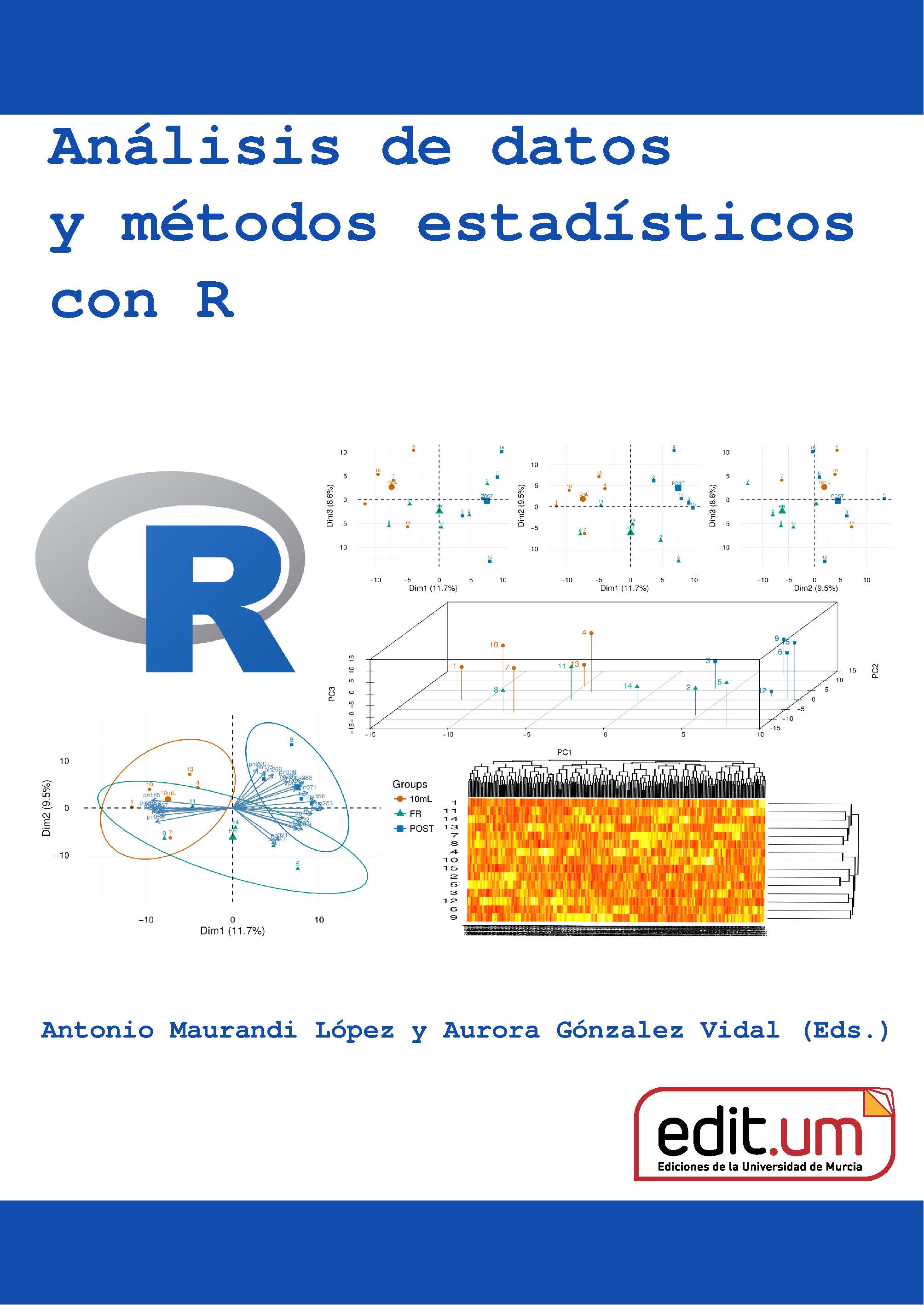 Imagen de portada del libro Análisis de datos y métodos estadísticos con R