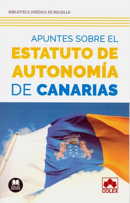 Imagen de portada del libro Apuntes sobre el Estatuto de autonomía de Canarias