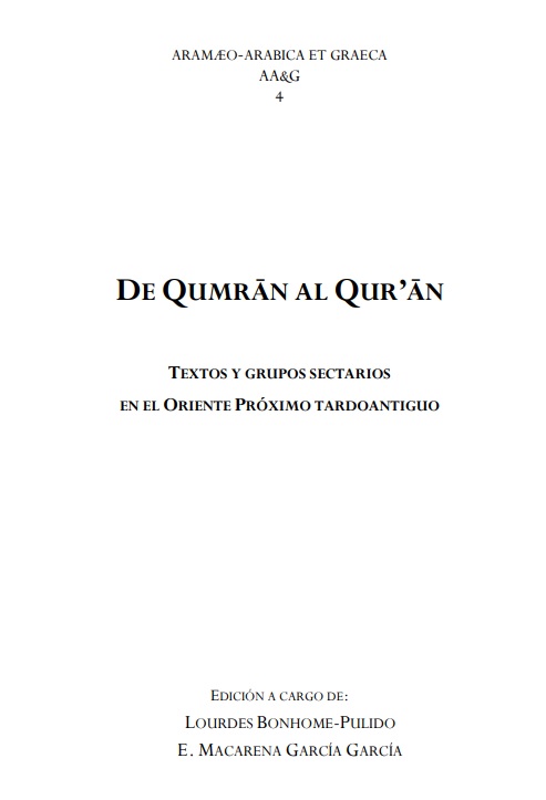 Imagen de portada del libro De Qumrān al Qur’ān