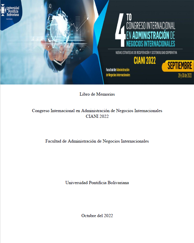 Imagen de portada del libro 4 Congreso Internacional en Administración de Negocios Internacionales