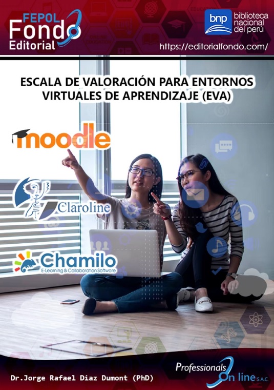Imagen de portada del libro Escala de valoración para entornos virtuales de aprendizaje (EVA)
