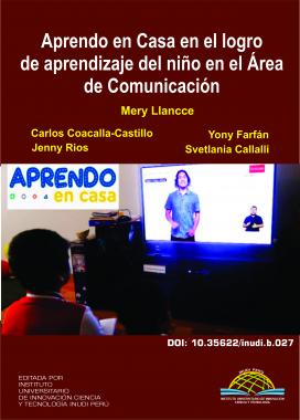 Imagen de portada del libro Aprendo en casa en el logro de aprendizaje del niño en el área de comunicación