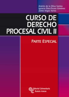 Imagen de portada del libro Curso de derecho procesal civil II