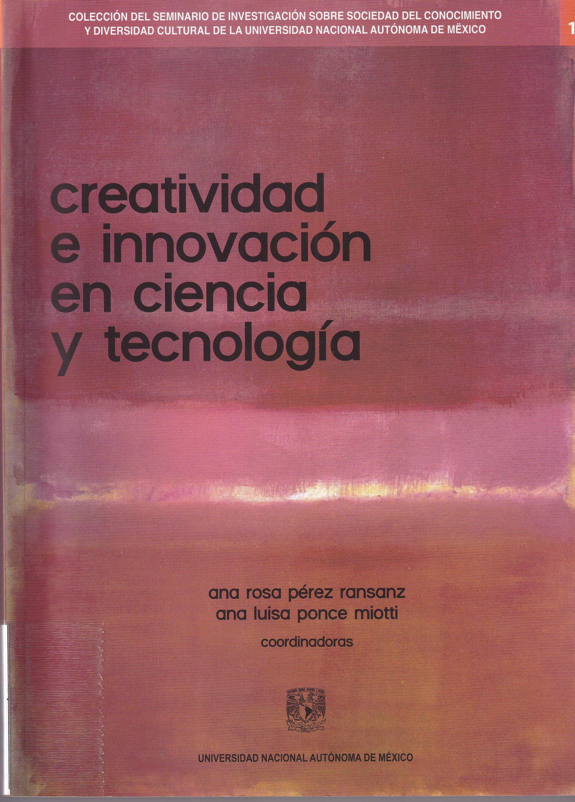 Imagen de portada del libro Creatividad e innovación en ciencia y tecnología