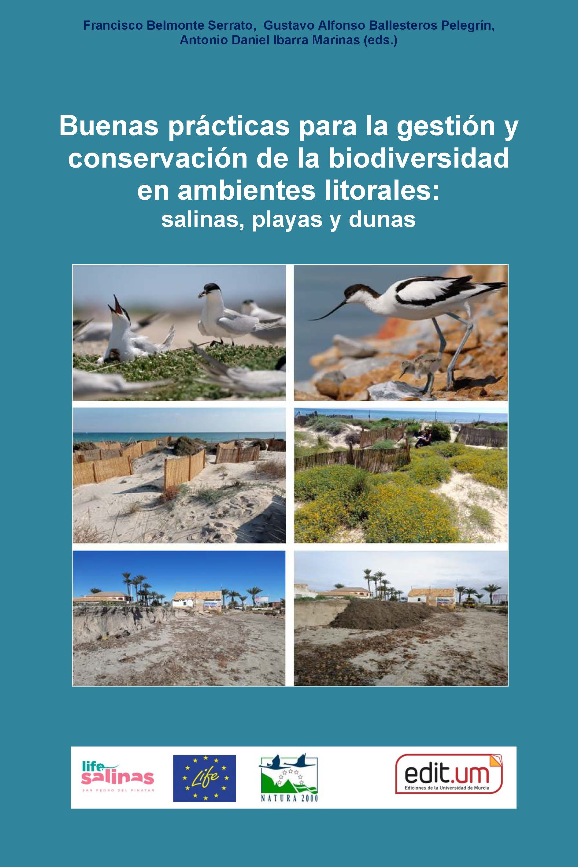 Imagen de portada del libro Buenas prácticas para la gestión y conservación de la biodiversidad en ambientes litorales