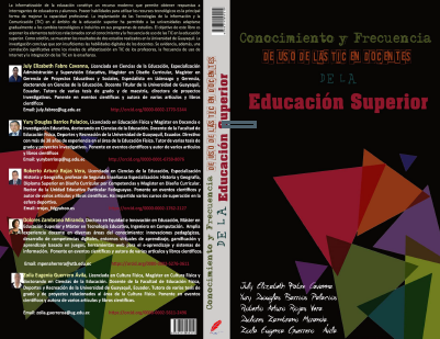 Imagen de portada del libro Conocimiento y frecuencia de uso de las TIC en docentes de la Educación Superior