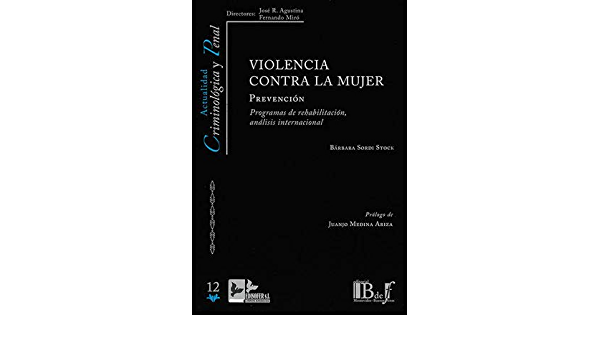 Imagen de portada del libro Violencia contra la mujer