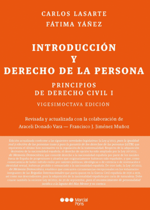 Imagen de portada del libro Principios de derecho civil