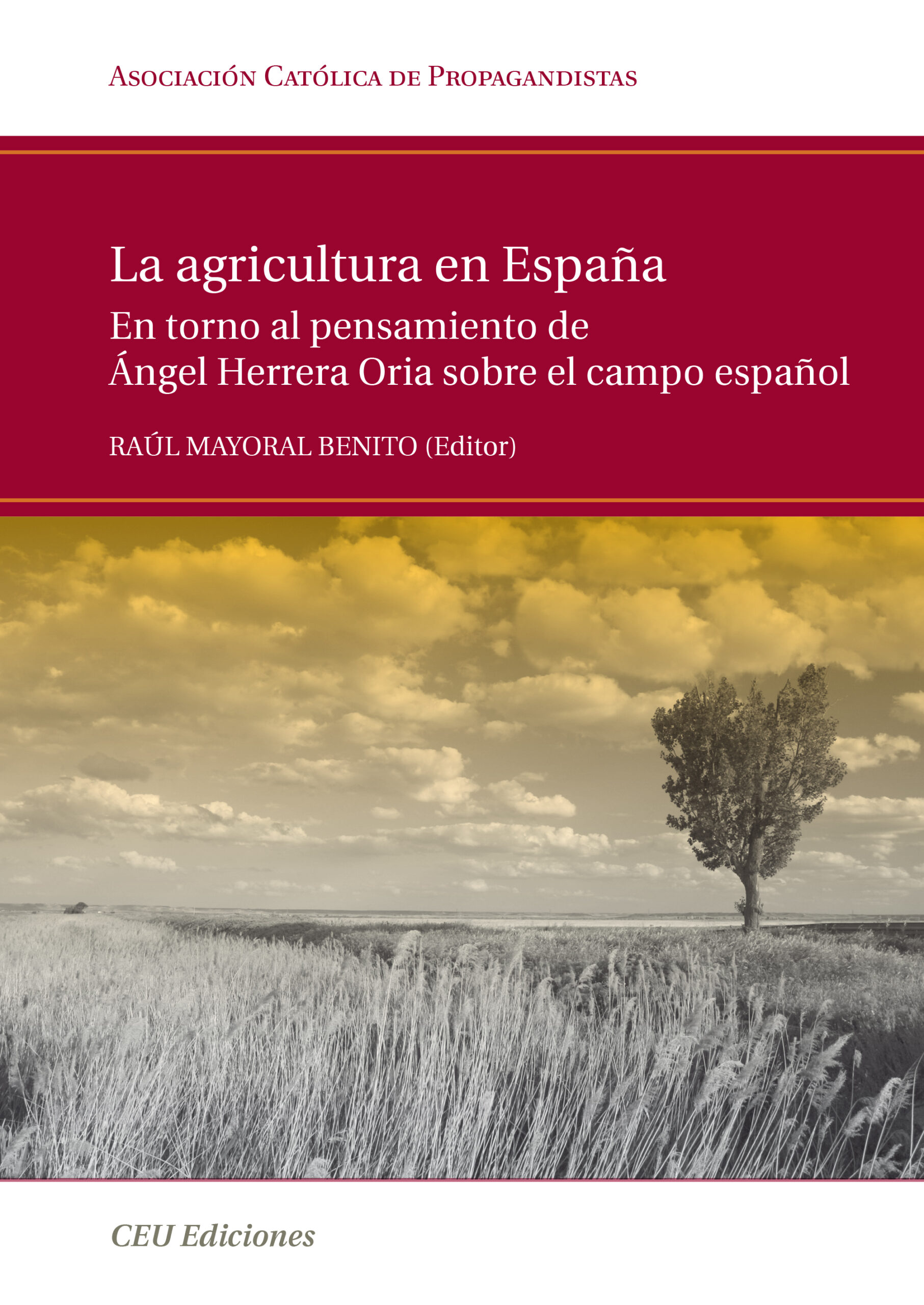 Imagen de portada del libro La agricultura en España