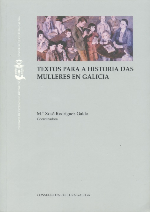 Imagen de portada del libro Textos para a historia das mulleres en Galicia