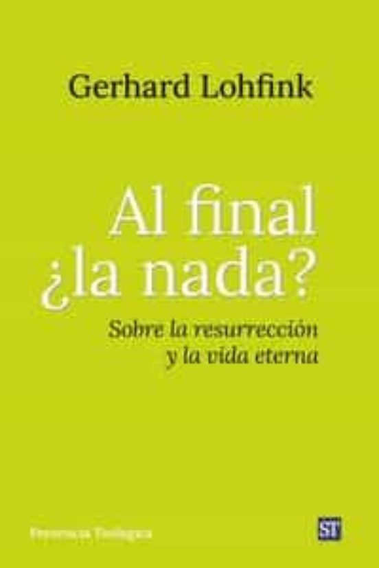 Imagen de portada del libro Al final ¿la nada?