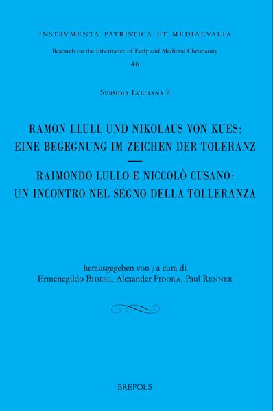 Imagen de portada del libro Ramon Llull und Nikolaus von Kues