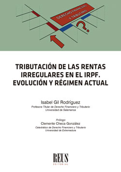 Imagen de portada del libro Tributación de las rentas irregulares en el IRPF