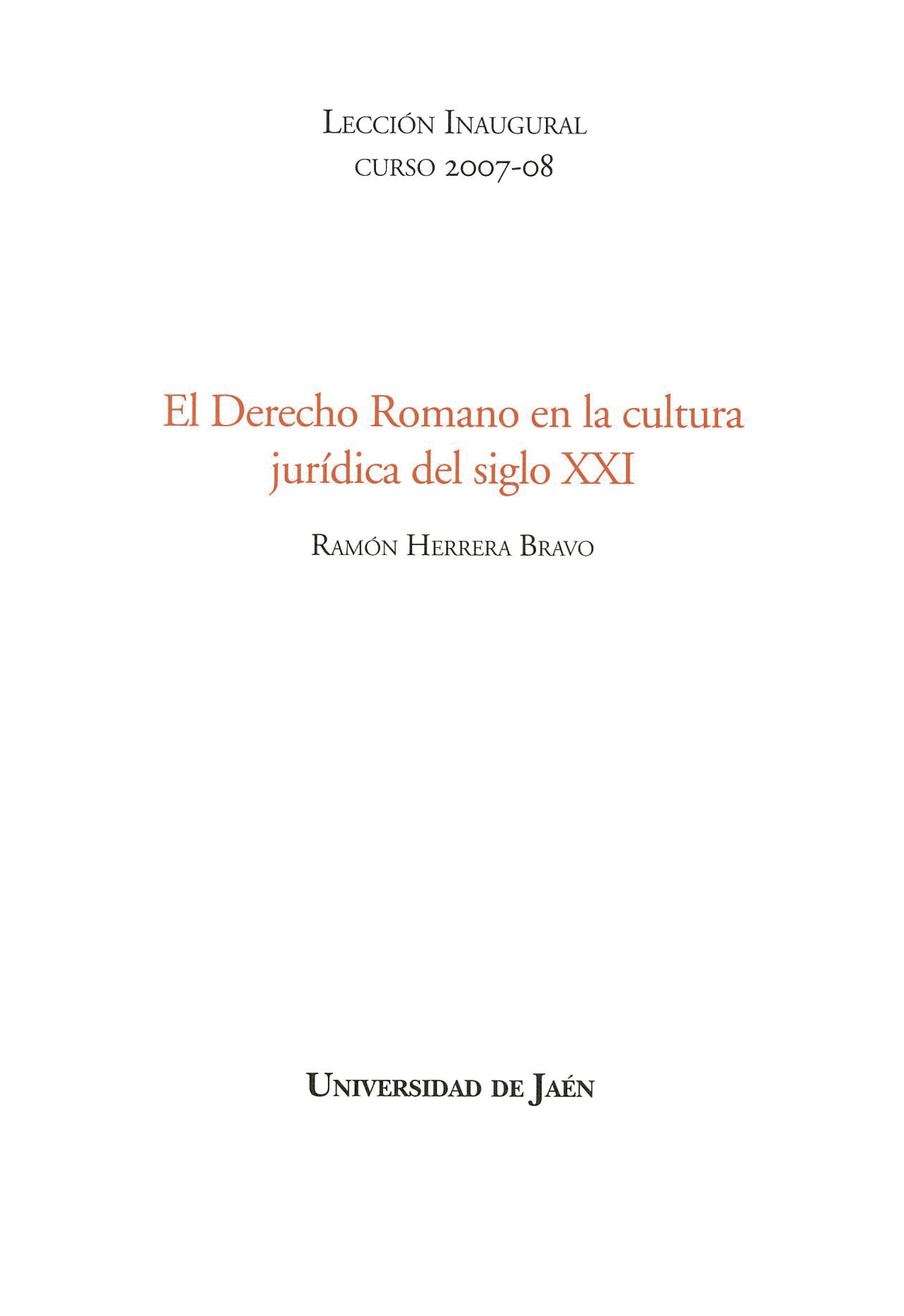 Imagen de portada del libro El derecho romano en la cultura jurídica del siglo XXI