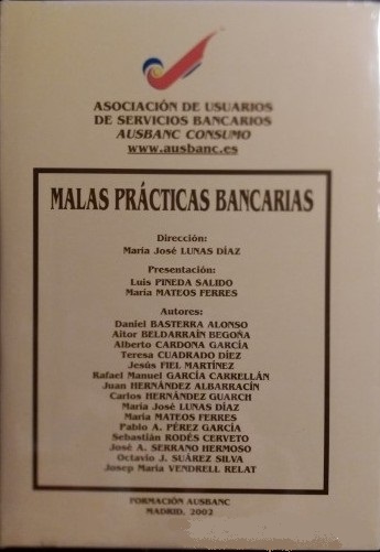 Imagen de portada del libro Malas prácticas bancarias