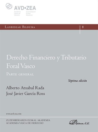 Imagen de portada del libro Derecho financiero y tributario foral vasco