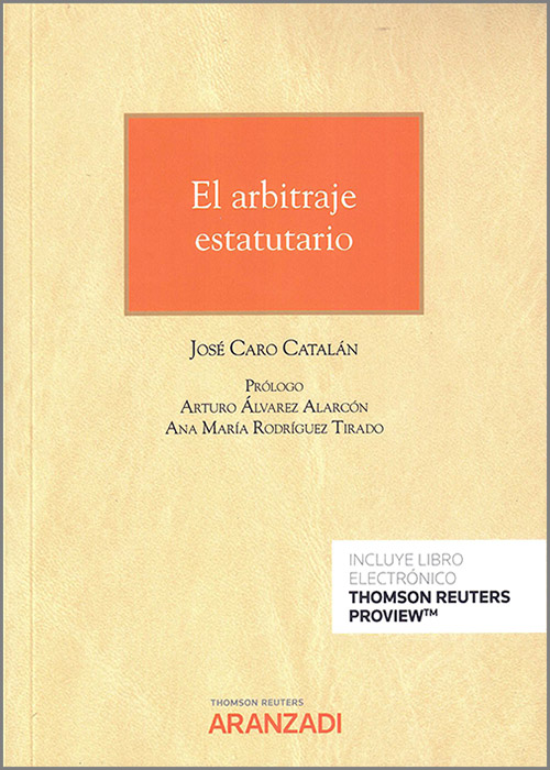 Imagen de portada del libro El arbitraje estatutario