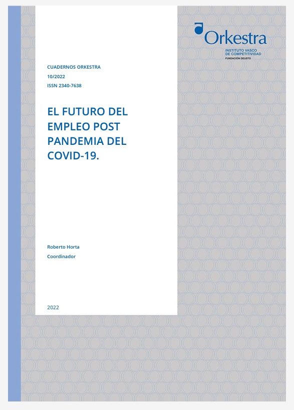 Imagen de portada del libro El futuro del empleo post pandemia del COVID-19