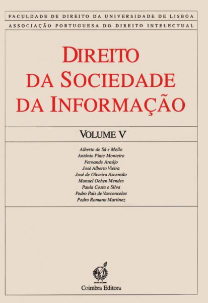 Imagen de portada del libro Direito da sociedade da informação