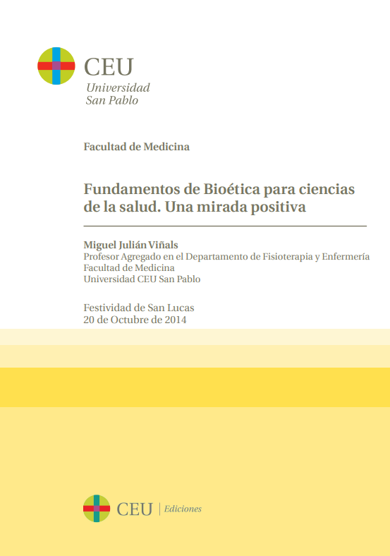 Imagen de portada del libro Fundamento de bioética para Ciencias de la Salud