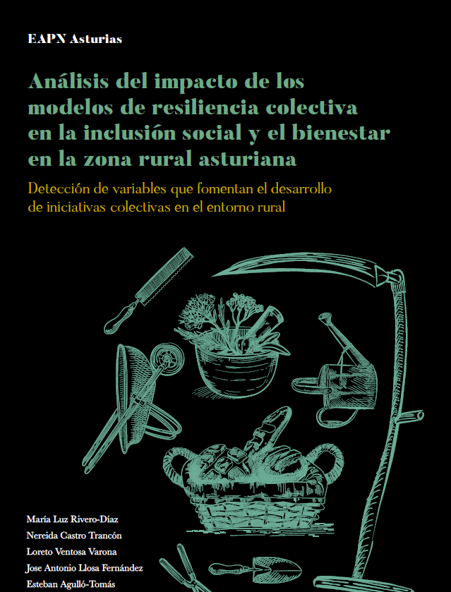 Imagen de portada del libro Análisis del impacto de los modelos de resiliencia colectiva en la inclusión social y el bienestar en la zona rural asturiana