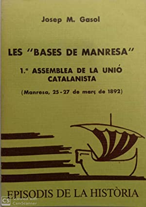 Imagen de portada del libro Les "Bases de Manresa"