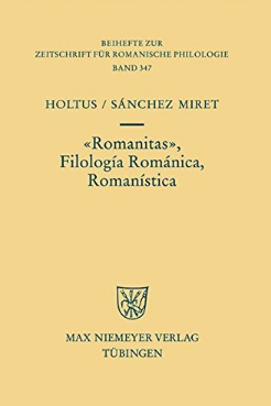 Imagen de portada del libro "Romanitas", filología románica, romanística