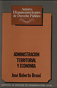 Imagen de portada del libro Administración territorial y economía