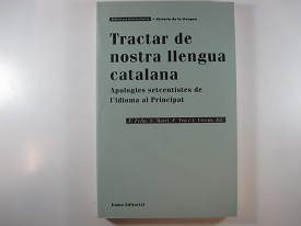 Imagen de portada del libro Tractar de nostra llengua catalana