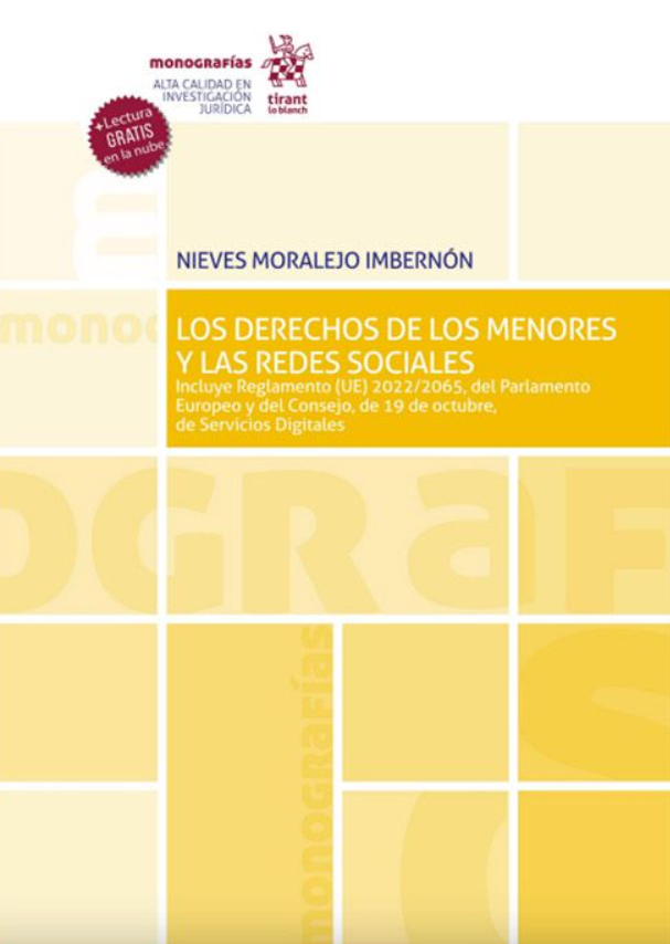 Imagen de portada del libro Los derechos de los menores y las redes sociales