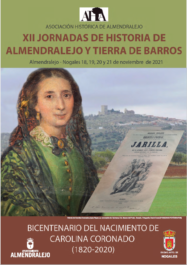 Imagen de portada del libro XII Jornadas de Historia de Almendralejo y Tierra de Barros