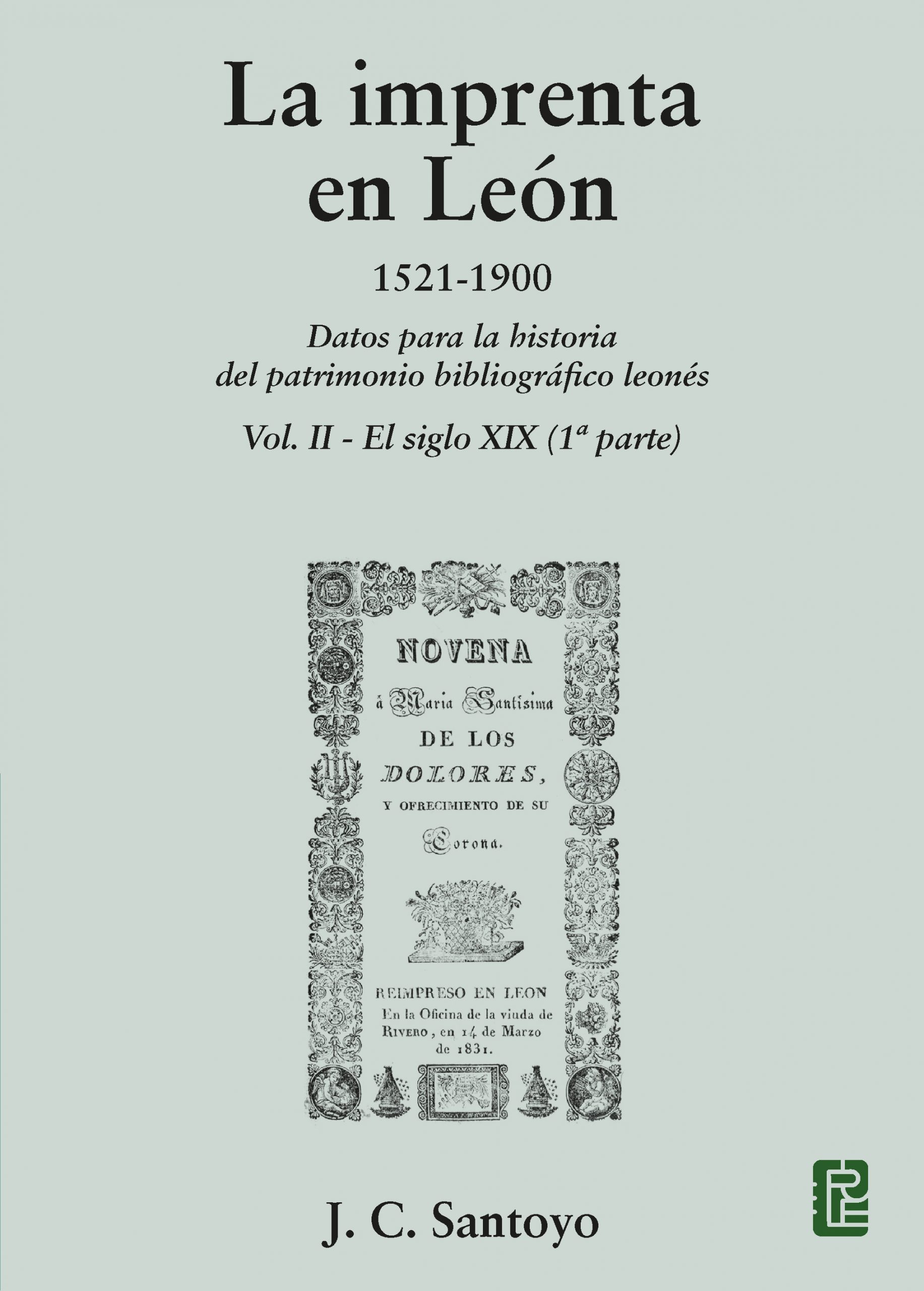 Imagen de portada del libro La imprenta en León 1521-1900
