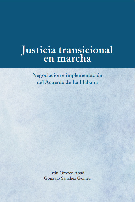 Imagen de portada del libro Justicia transicional en marcha