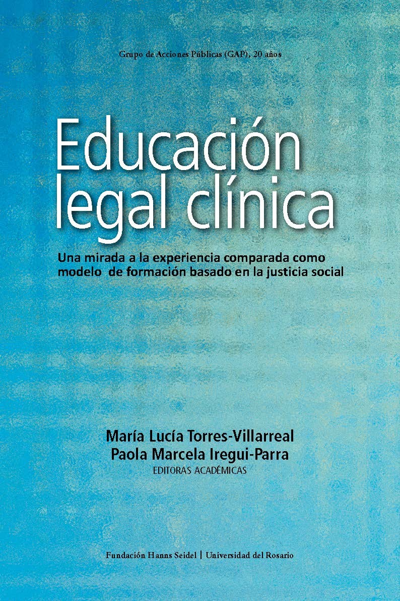 Imagen de portada del libro Educación legal clínica