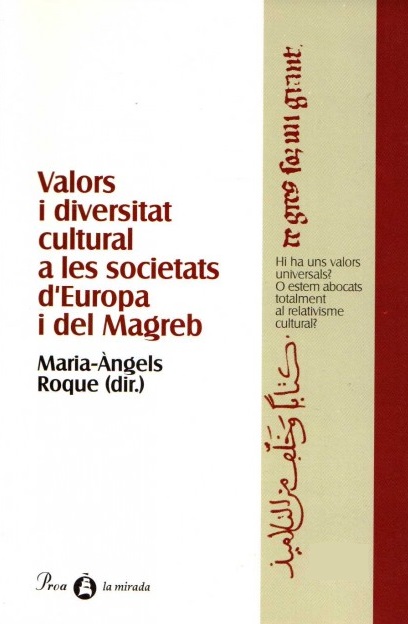 Imagen de portada del libro Valors i diversitat cultural a les societats d'Europa i del Magreb