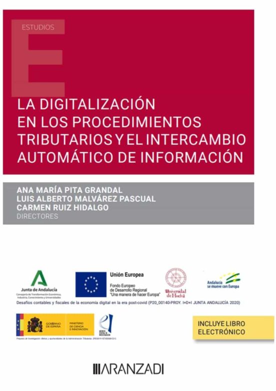 Imagen de portada del libro La digitalización en los procedimientos tributarios y el intercambio automático de información