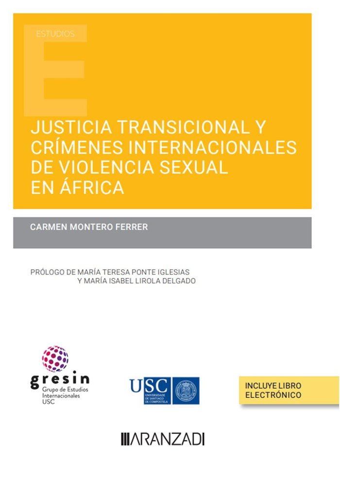 Imagen de portada del libro Justicia transicional y crímenes internacionales de violencia sexual en África
