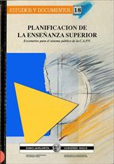 Imagen de portada del libro Planificación de la enseñanza superior